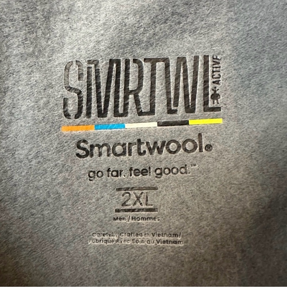 Smartwool Merino Wool Blend Fleece Jogger Pants Men’s Size 2XL Gray. NWT. - Picture 4 of 10
